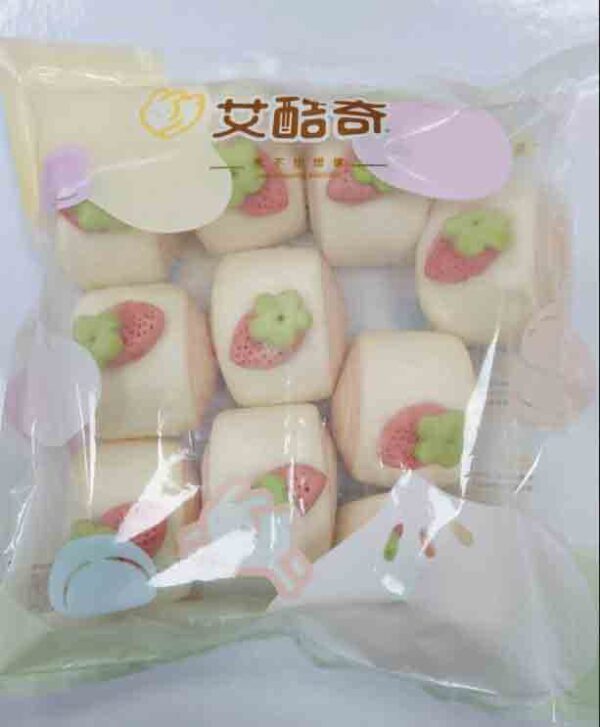 艾酷奇-草莓鮮奶QQ饅頭：圖片 3